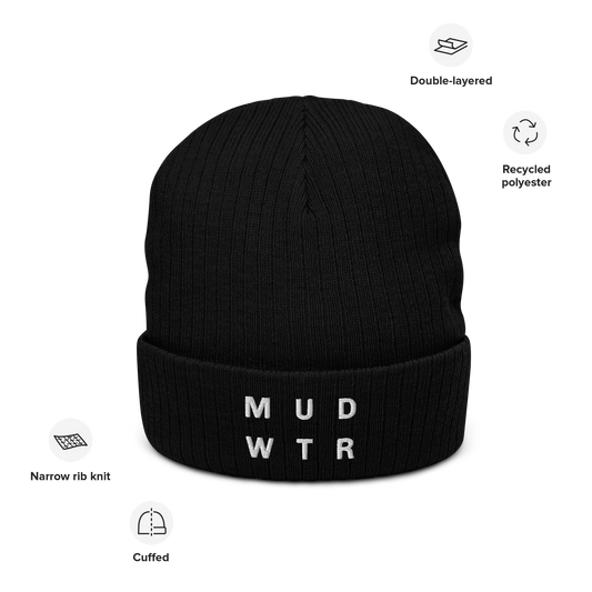 mud-wtr-beanie-y0 ribbed-knit-beanie-black-front-6478f6ebb8db4.png